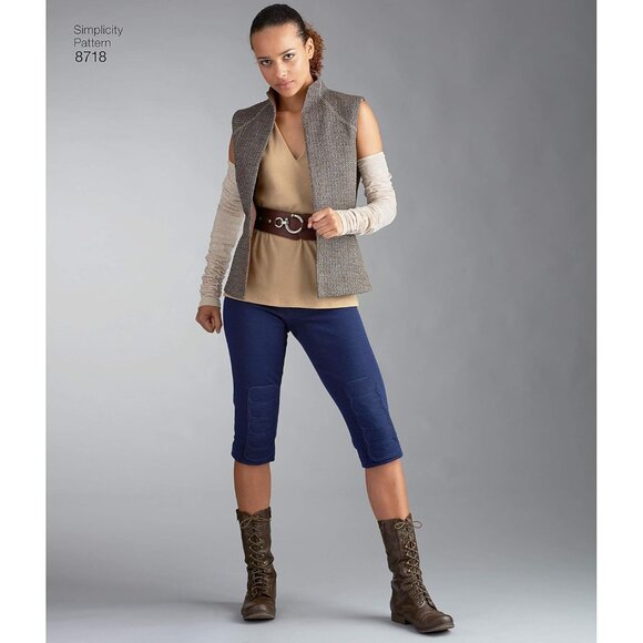 Simplicity 8718 Costume Sewing Pattern Medieval-Inspired Tops Skirts Sizes 6-14 - Picture 6 of 9